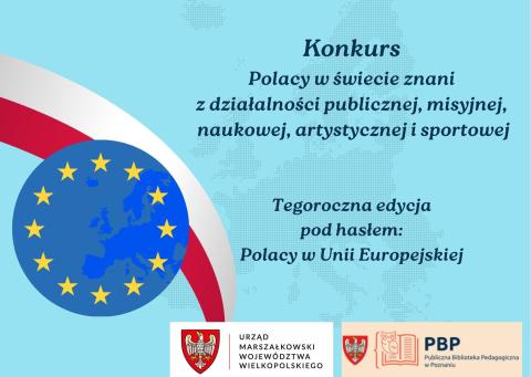 Konkurs “Polacy w świecie znani z działalności publicznej, misyjnej, naukowej, artystycznej i sportowej”.